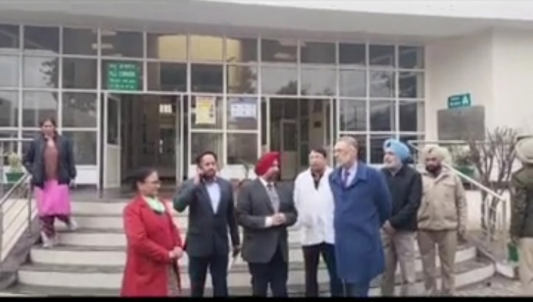 When Dr. Balbir Singh's unexpected visit to the staff